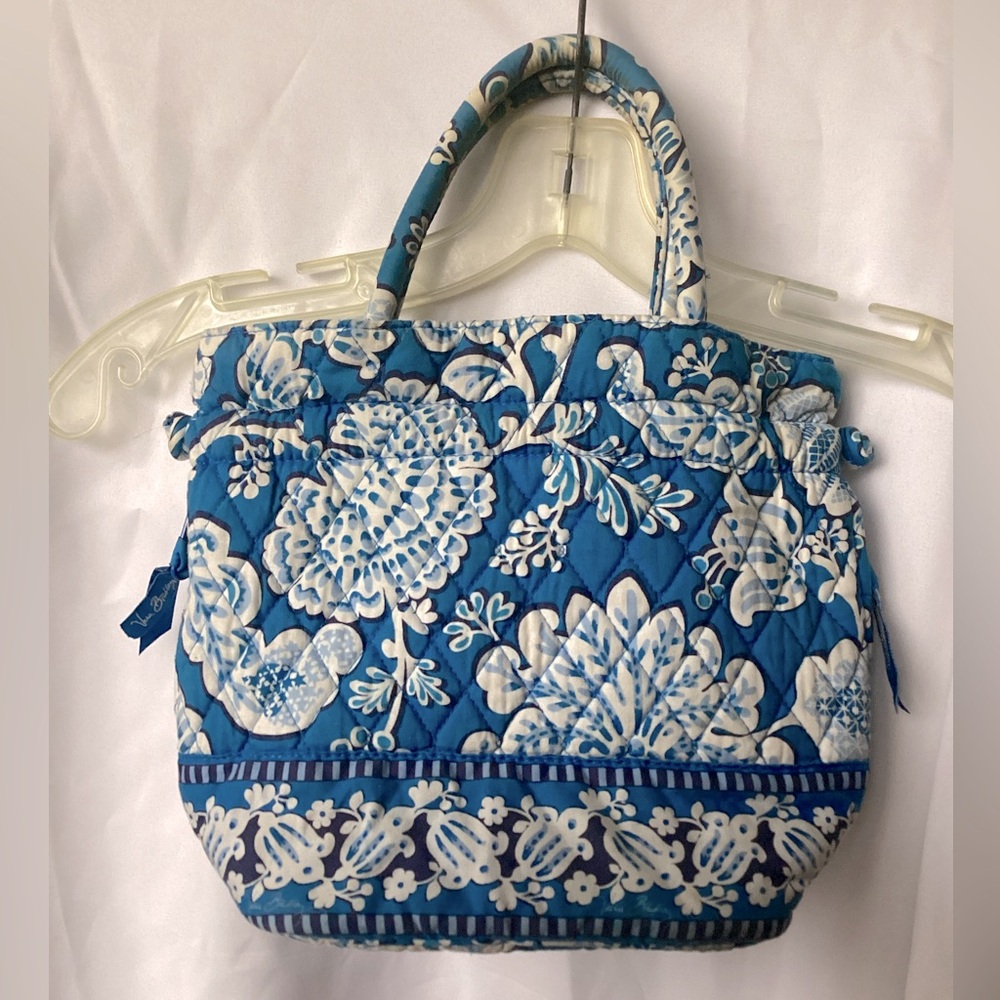 Vera Bradley Blue Lagoon Floral Small Tote